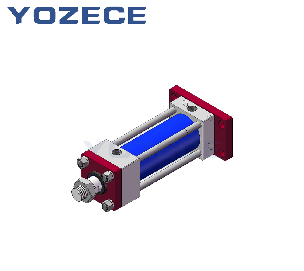 MPH210.FB重型后法蘭拉桿油缸